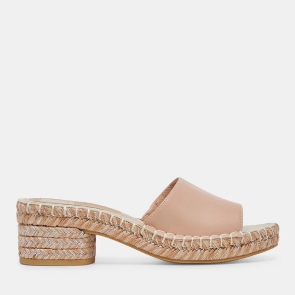 Dolce Vita Raffia Platform Sandals - Picture 6 of 8